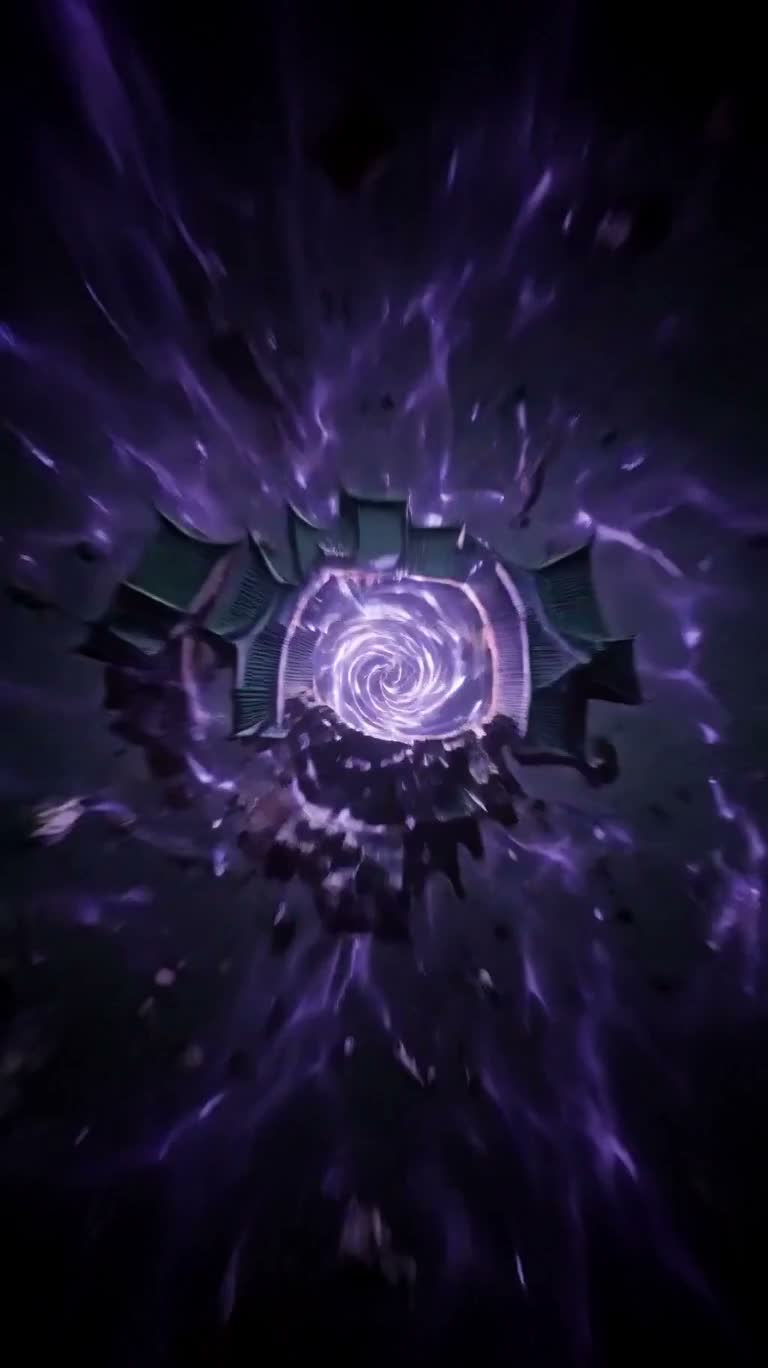 紫瞳觉醒:虚空莲华 — AI video creation