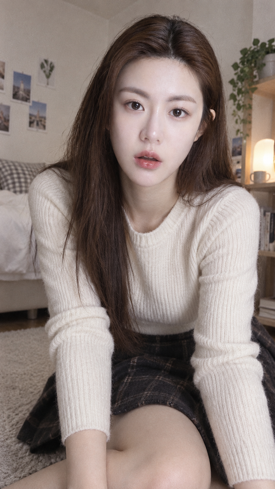 柔らかなCCD質感の驚く成人女性の生活ポートレート