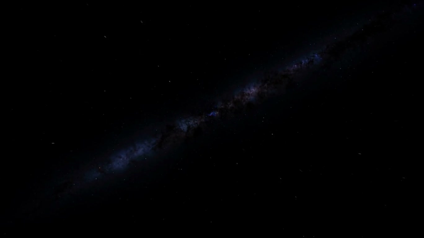 流星穿越星海抵达灯塔 — AI video creation