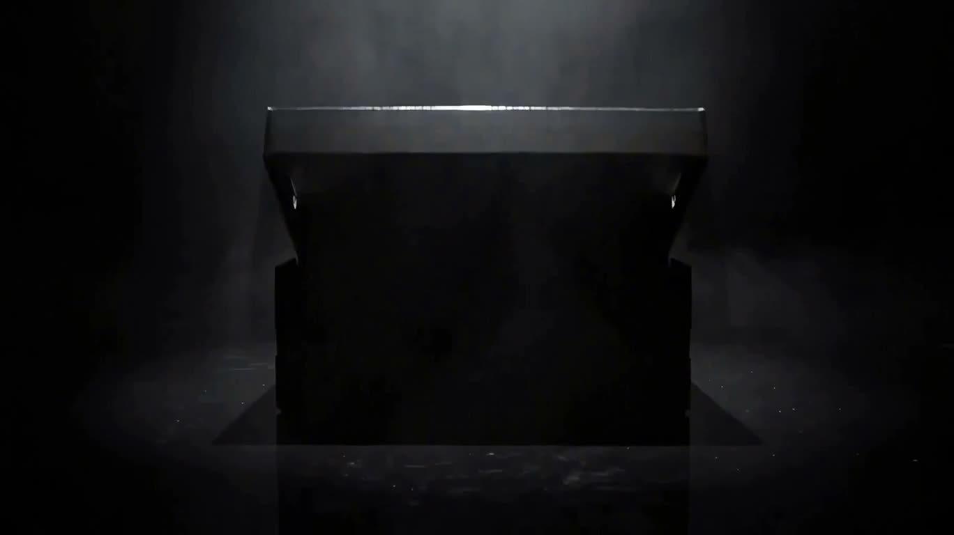 黑夜聚光下的高端篮球鞋广告 — AI video creation