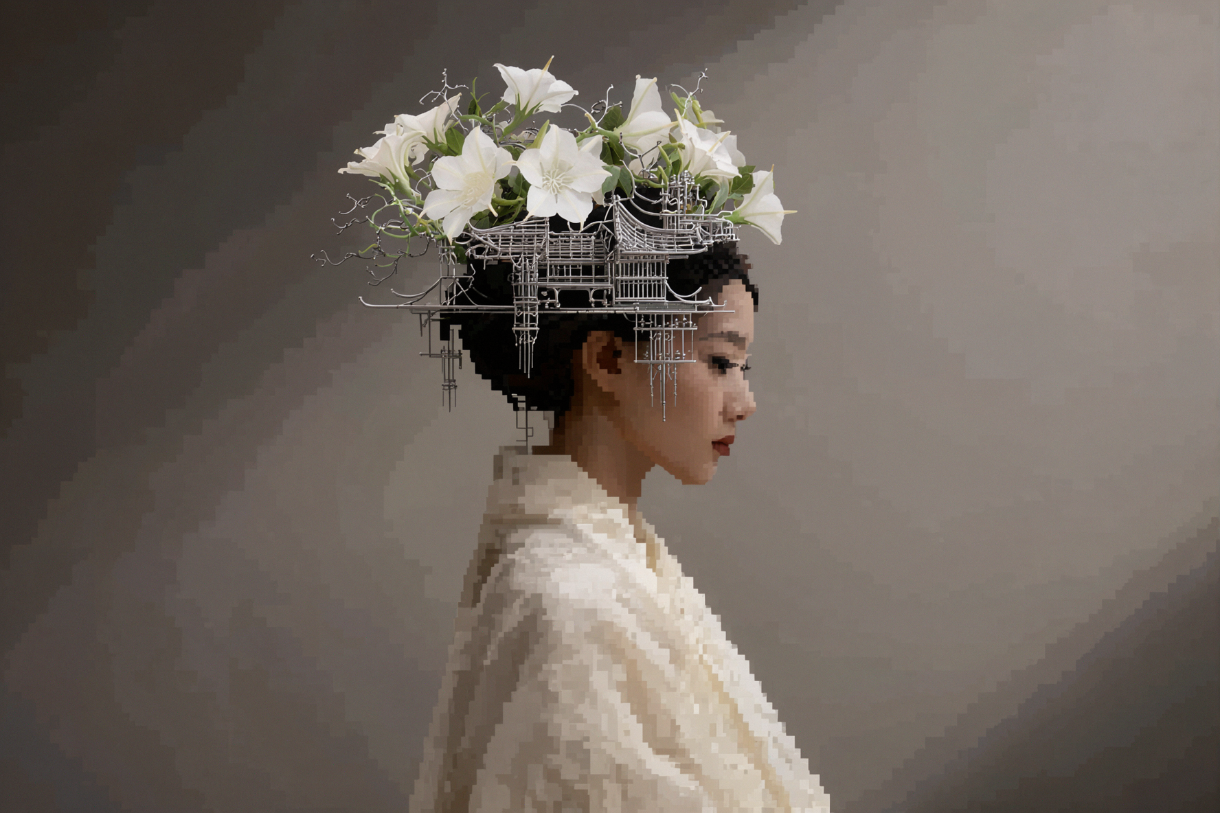 Couronne de clair de lune · Art pixel — AI image creation