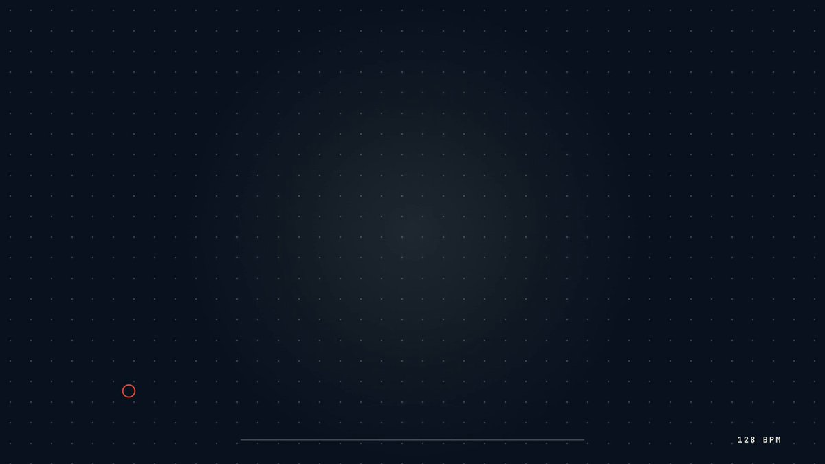 One-shot motion graphics with original music