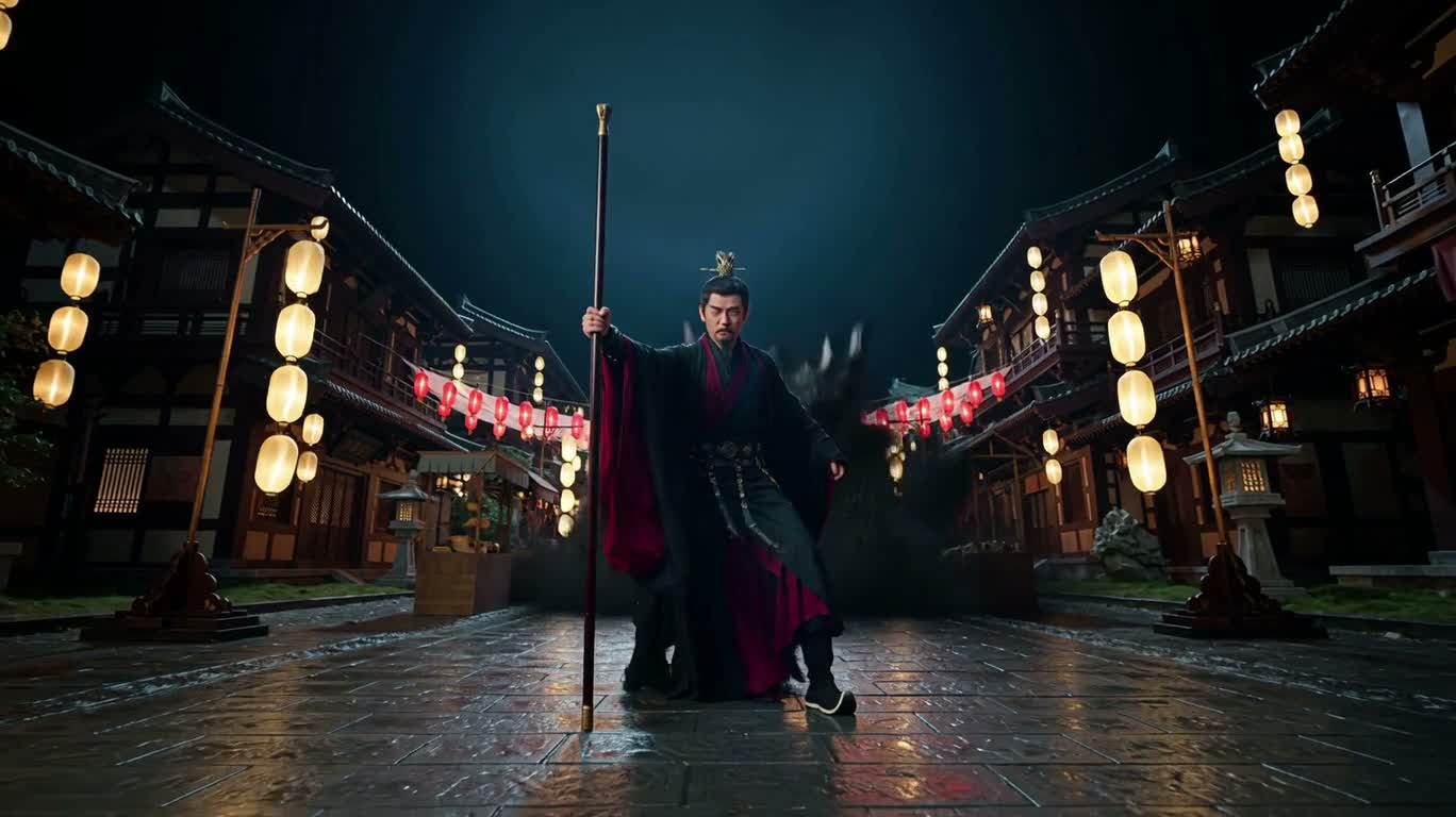 灯市妖龙决战 — AI video creation