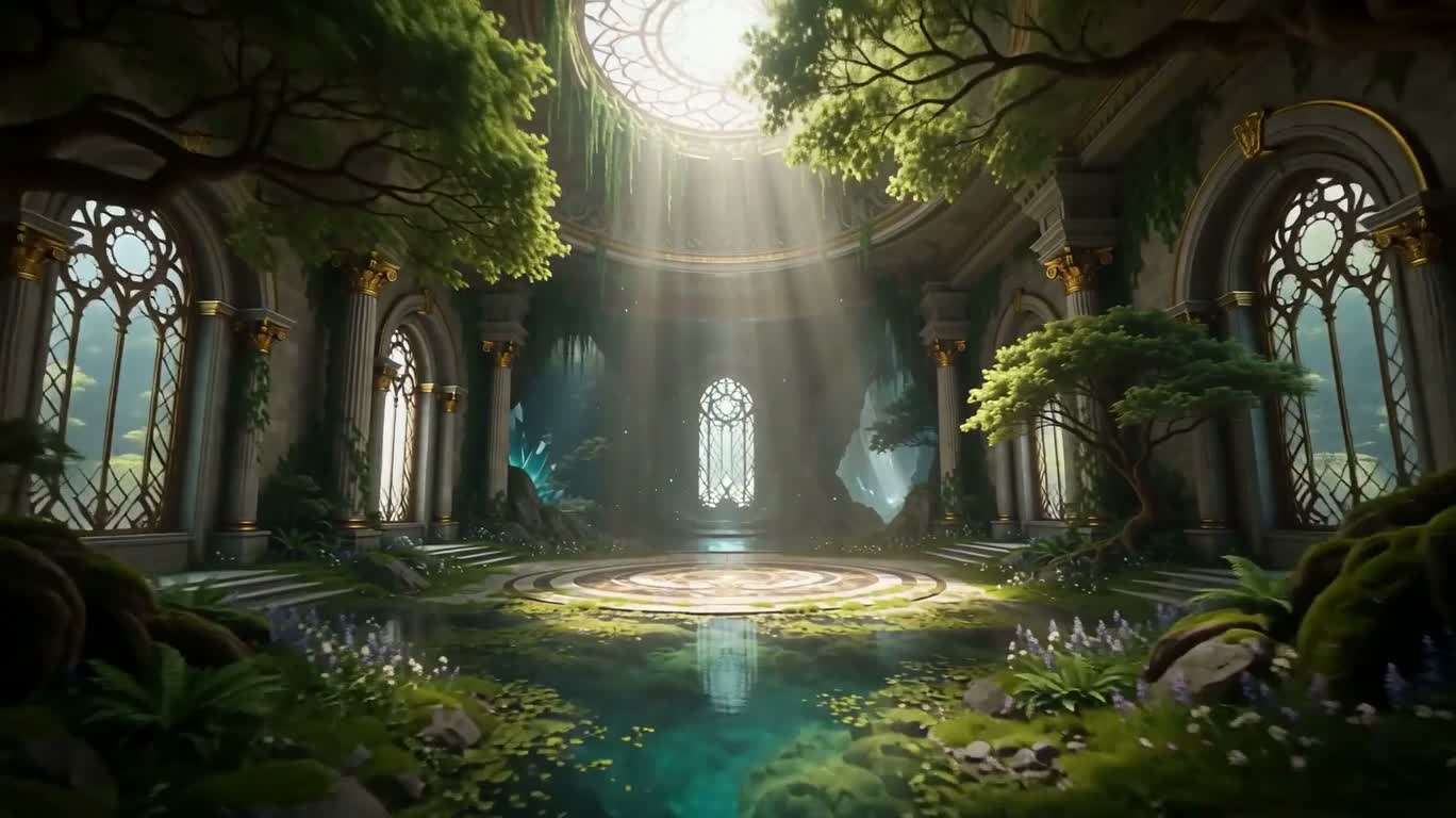 六重幻想の大広間