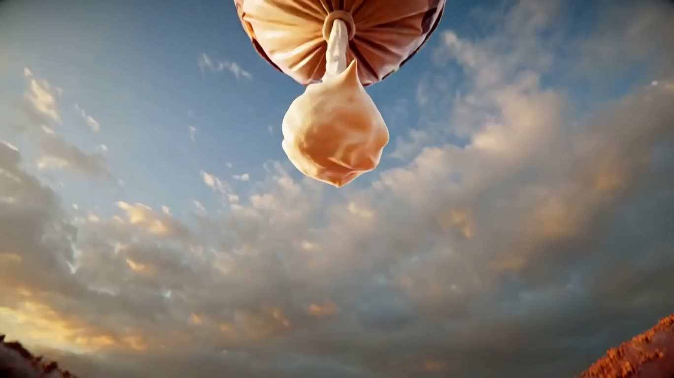 奶油降落烘焙战场 — AI video creation