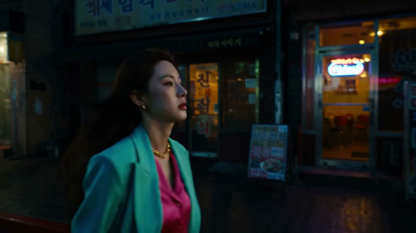 霓虹都市夜行 — AI video creation