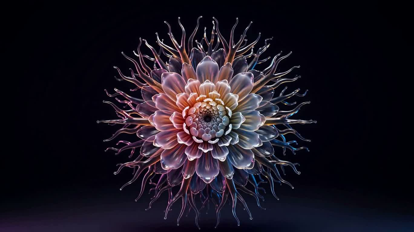 Couronne biomécanique cireuse — AI video creation