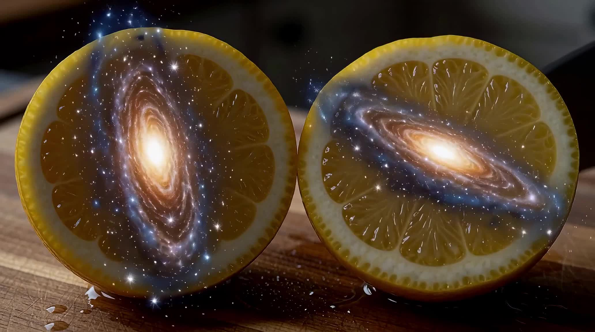 柠檬星系 15秒 — AI video creation