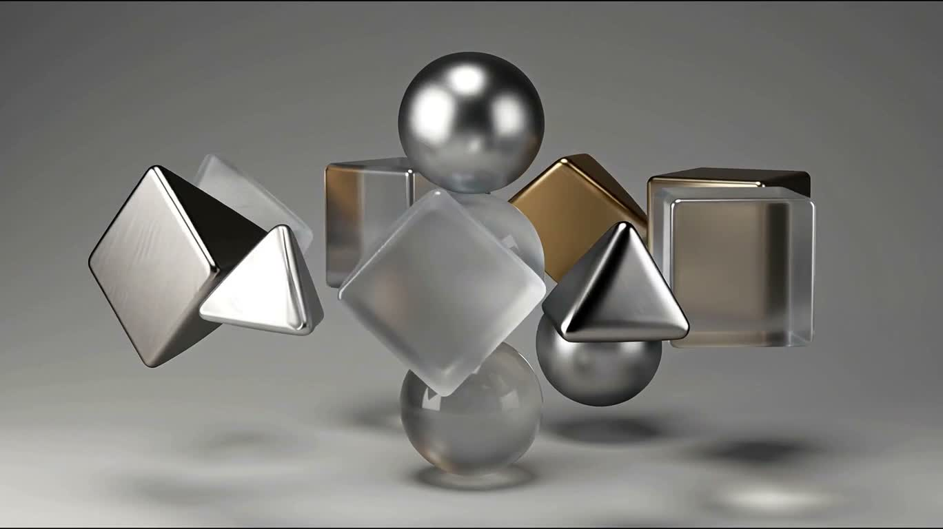 灰境几何之舞 — AI video creation