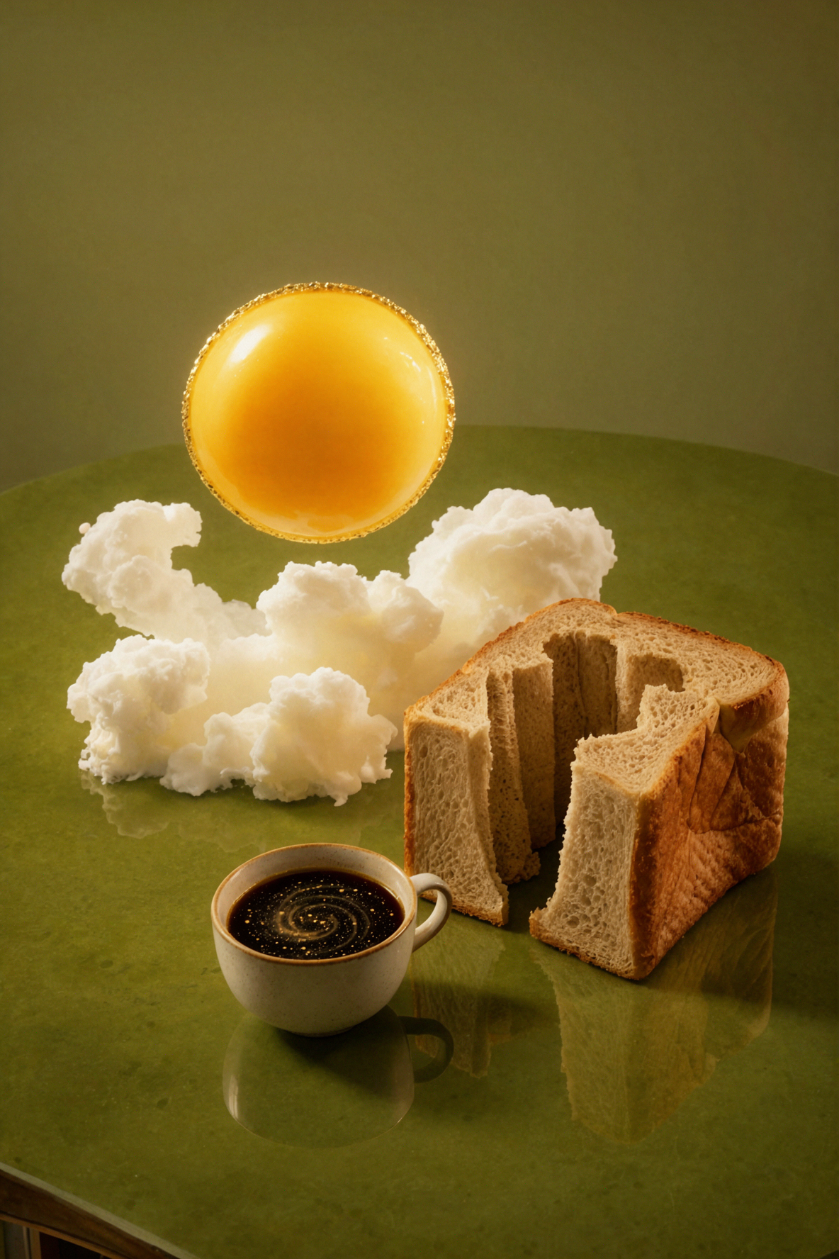 Petit-déjeuner planétaire · Concept fantastique — AI image creation