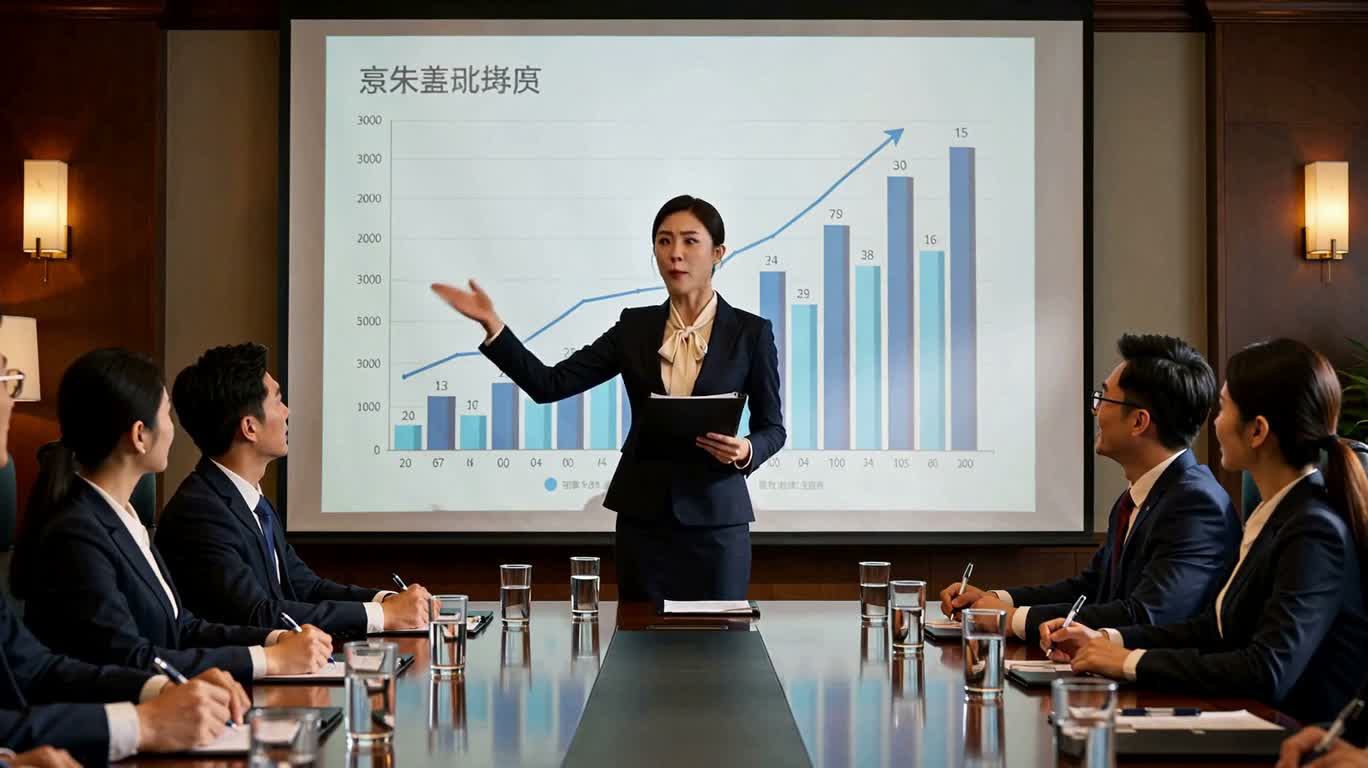 会议室里的失控演讲 — AI video creation