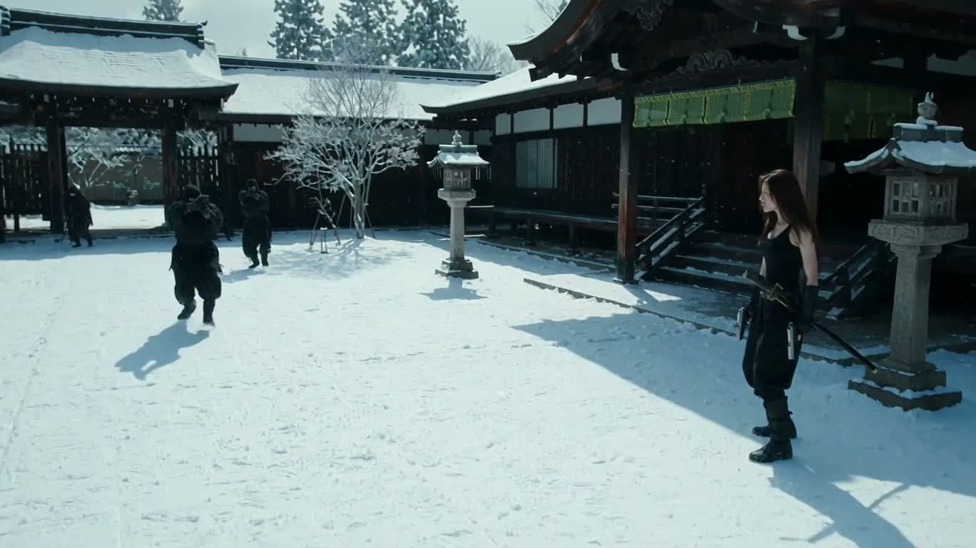 雪寺双枪忍者决战 — AI video creation