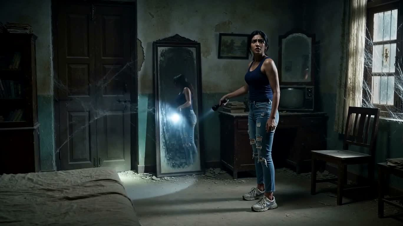 Last Words in the Moonlit Mirror — AI video creation