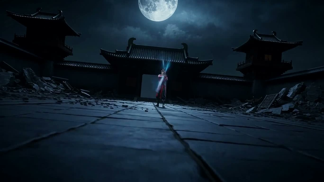 古院双剑惊雷 — AI video creation