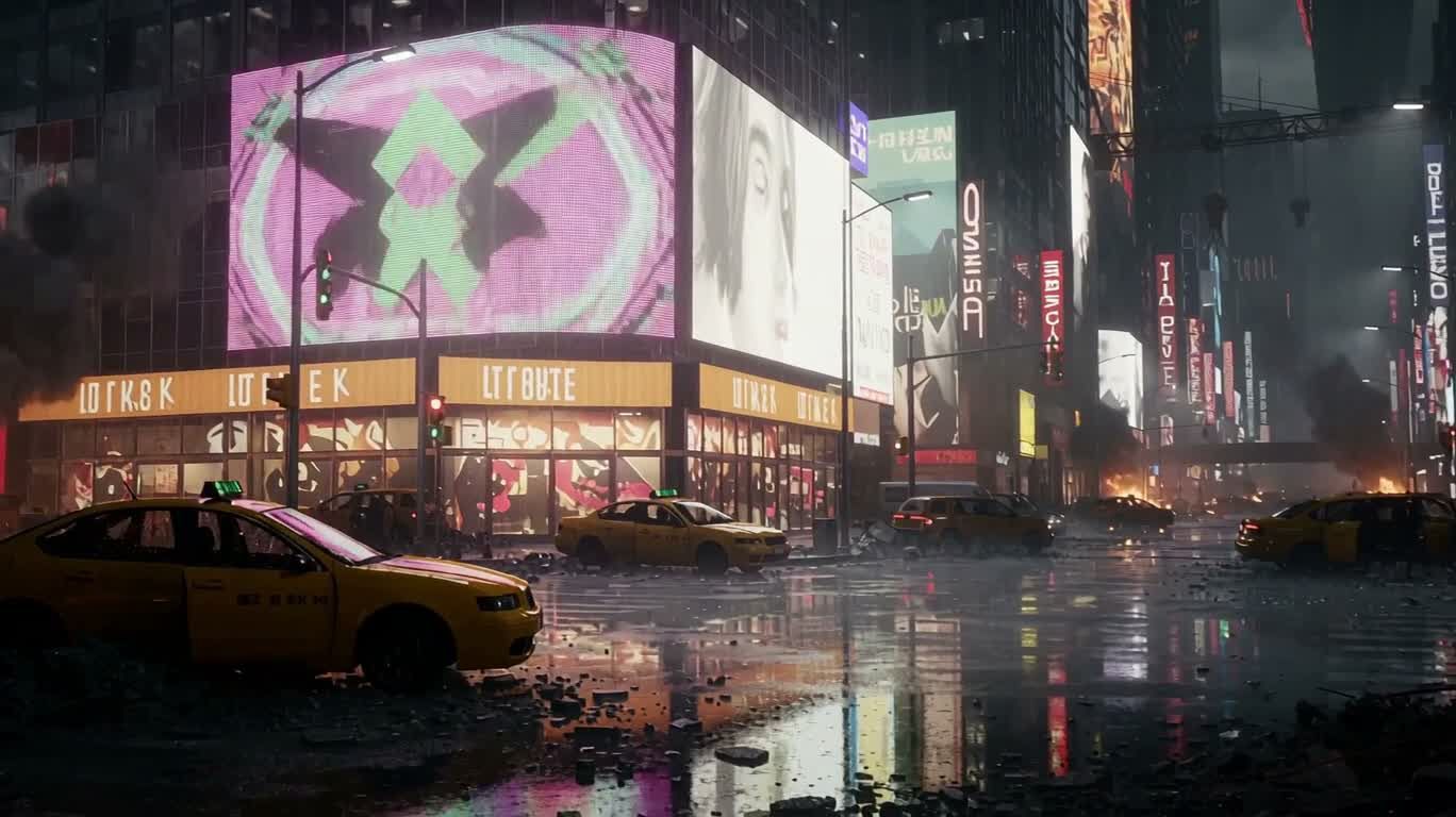 霓虹废城:能量刃觉醒 — AI video creation