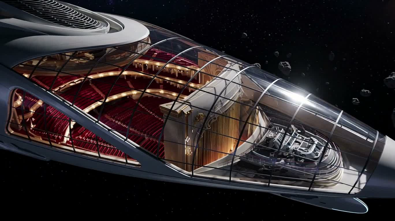 Starship Opera Cruise — AI video creation