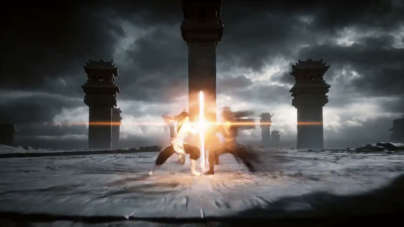 玄幻武侠终极对决 — AI video creation