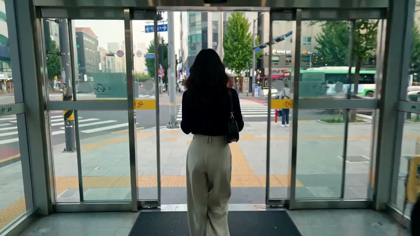 首尔傍晚散步 — AI video creation