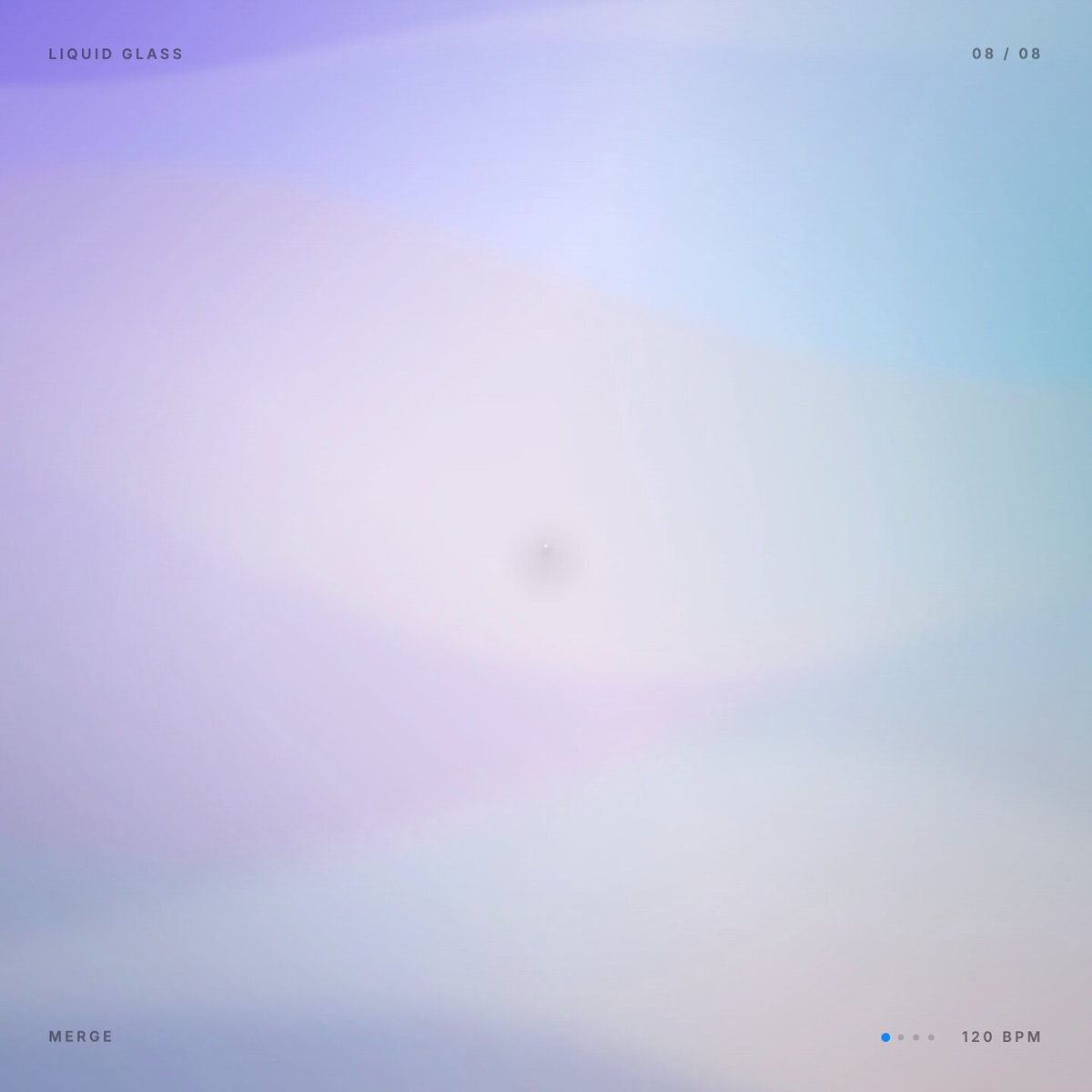 Apple Liquid Glass 风格 UI 动效展示 — AI video creation