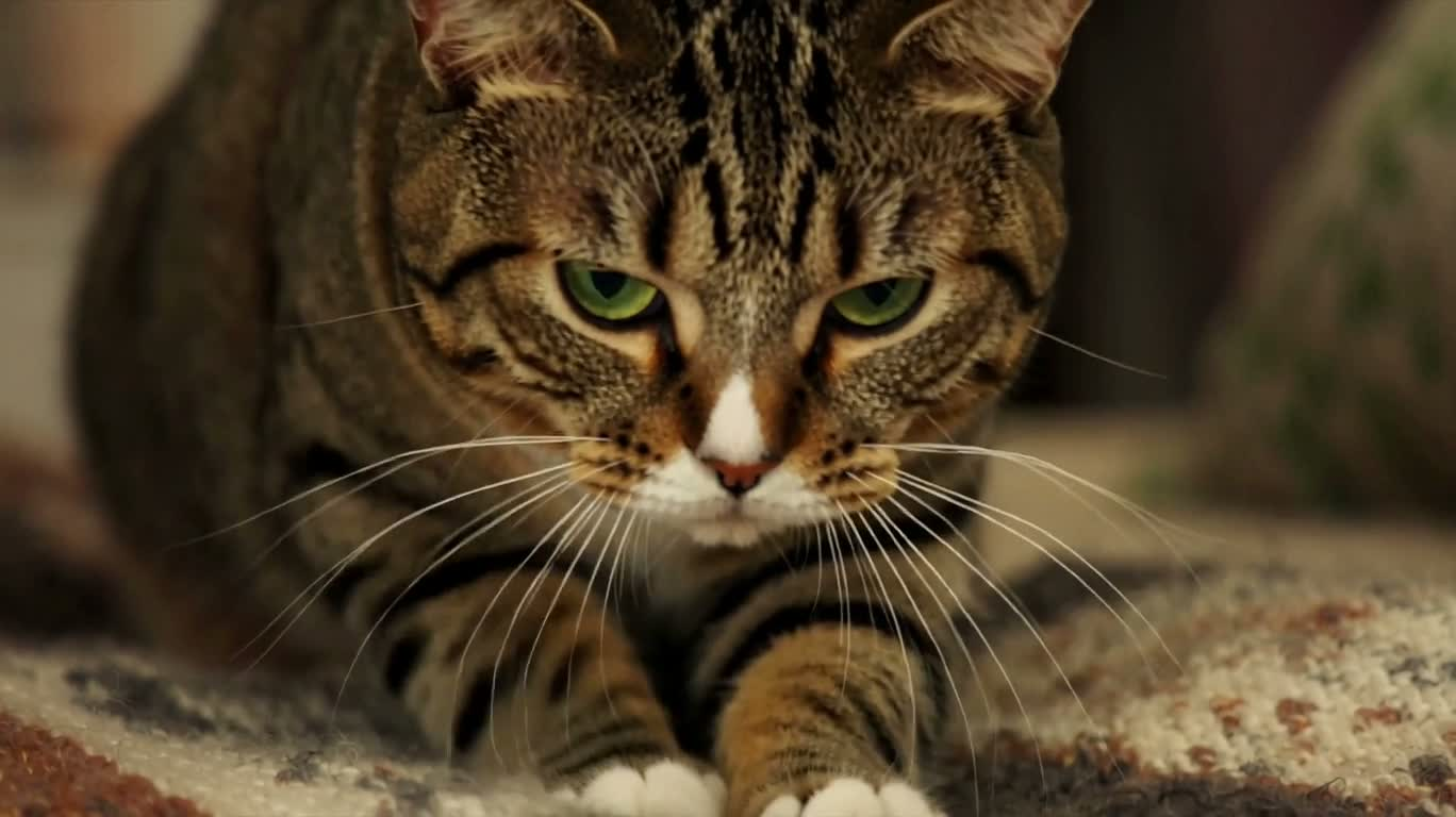 猫の午後のまどろみ — AI video creation