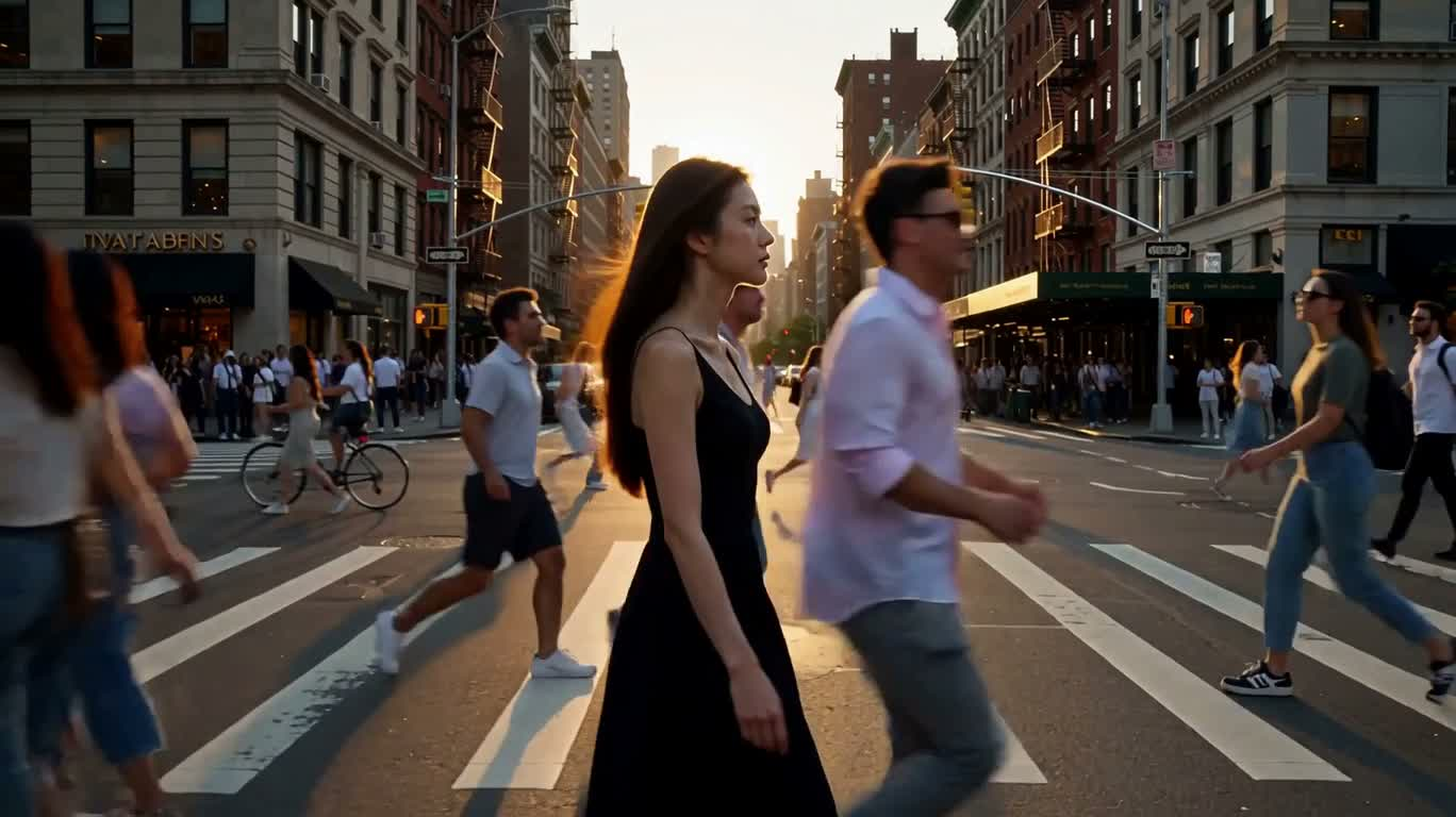 Dạo bước vượt thời gian trên phố New York