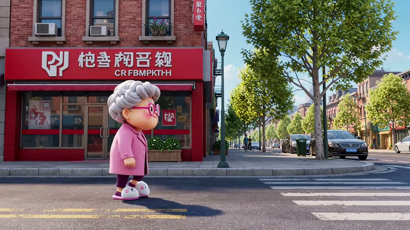 奶奶的兔子拖鞋正义 — AI video creation