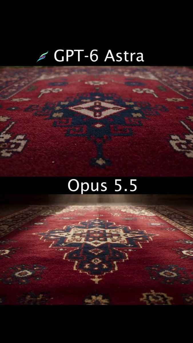 GPT-6 Astra对战Opus 5.5 — AI video creation