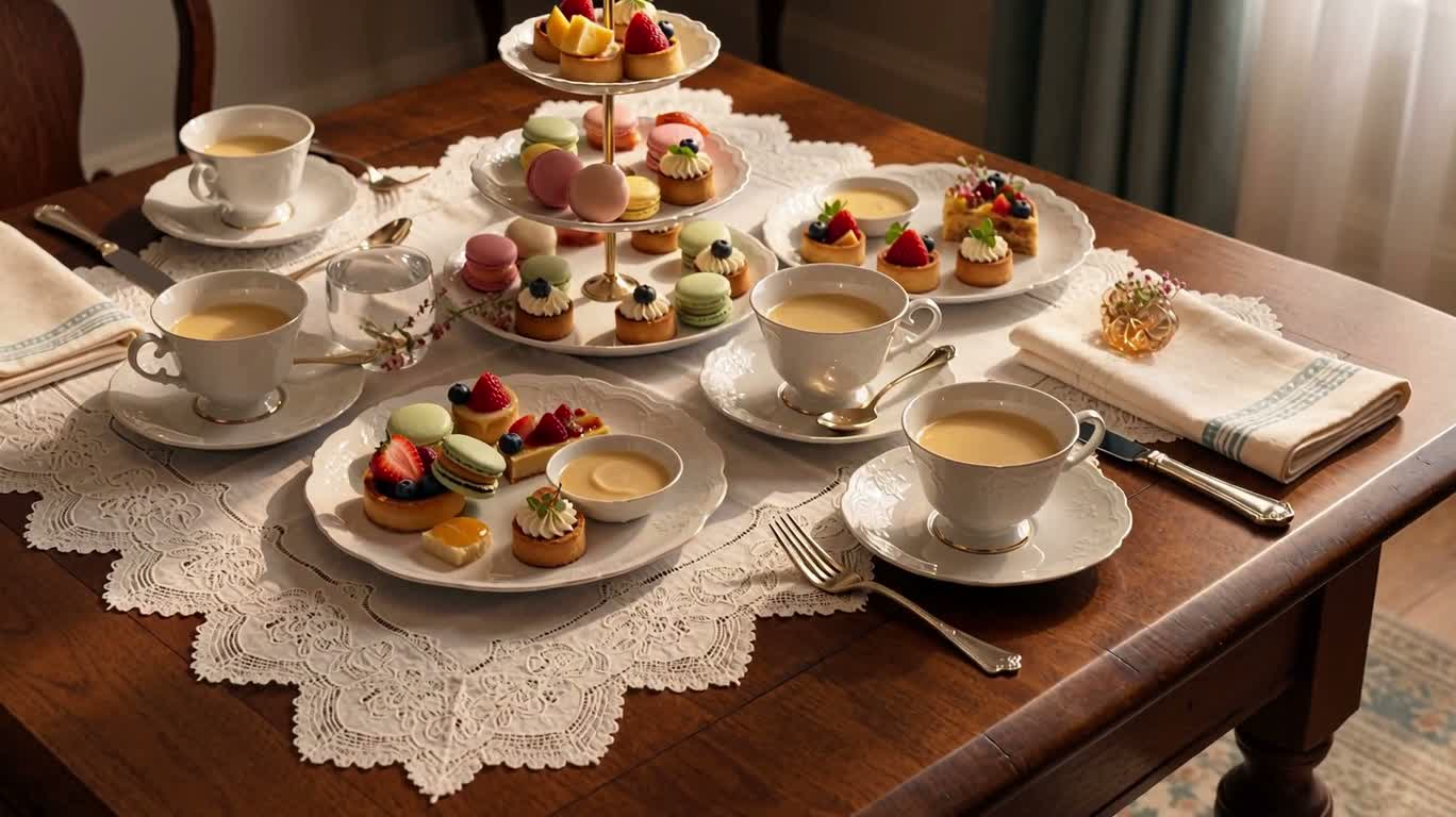 Afternoon Tea — AI video creation