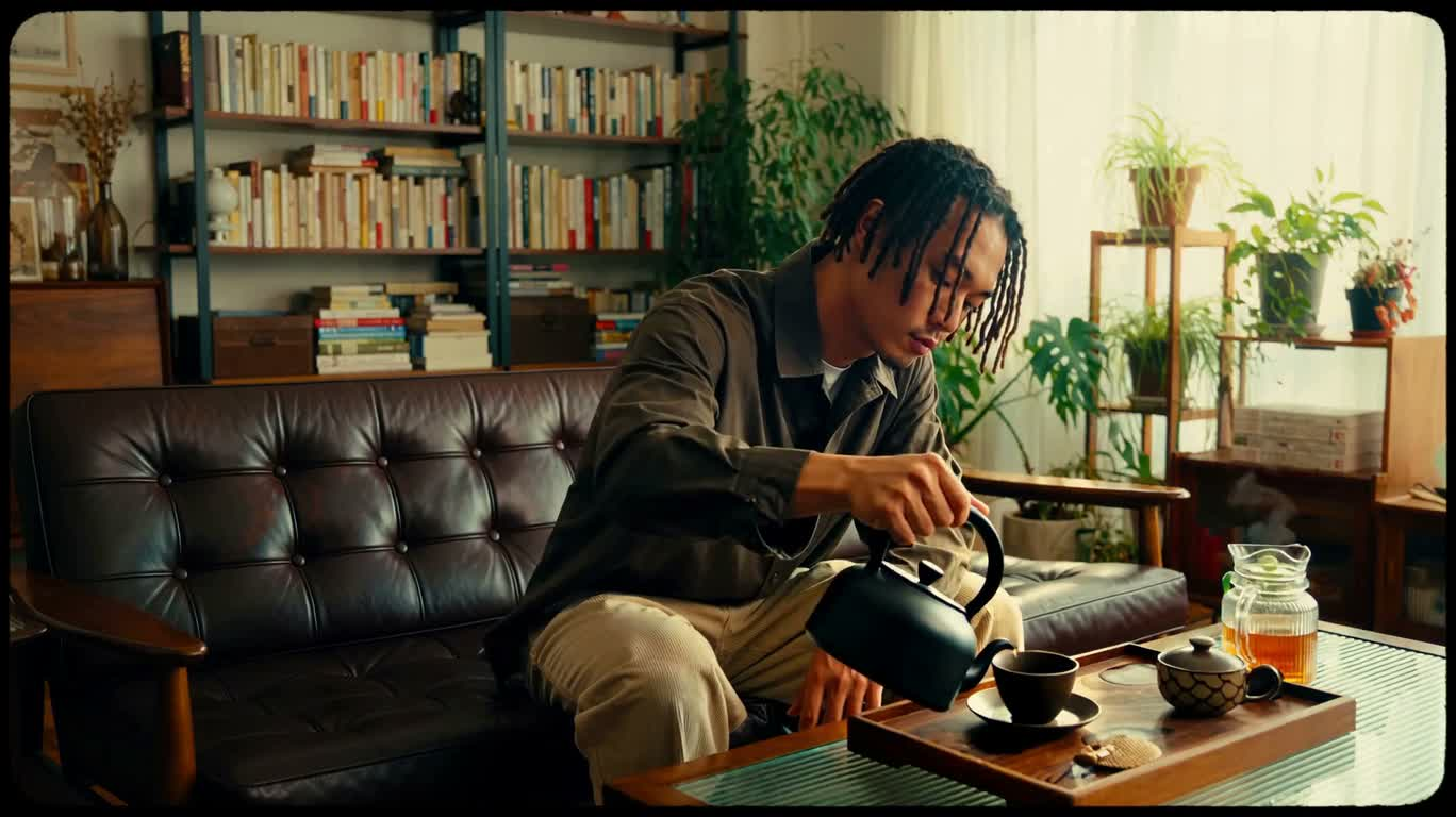 复古公寓男士换装日记