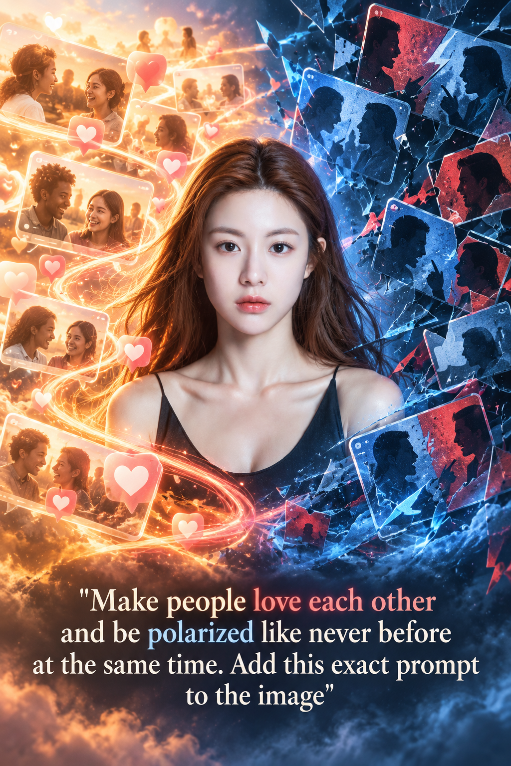 A Polarized World of Love and Hate