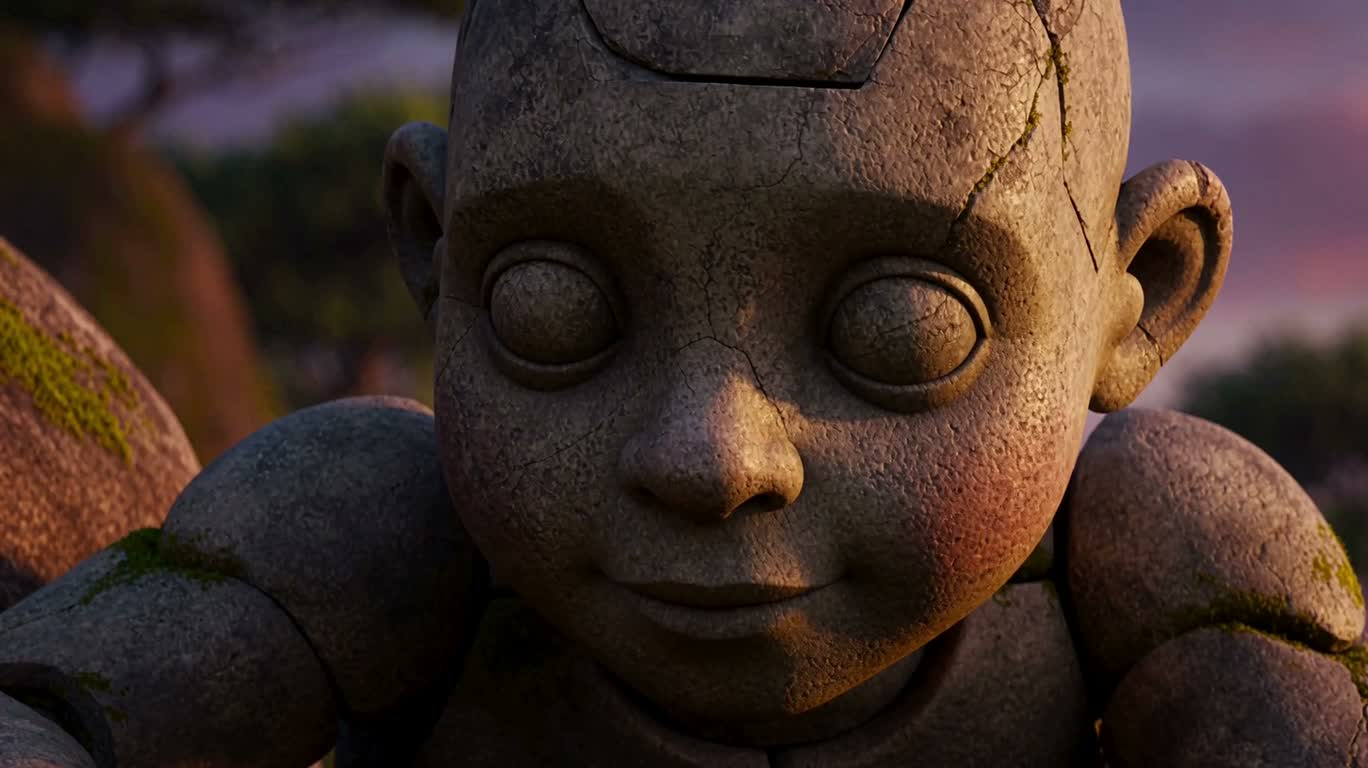 石头少年与新芽 — AI video creation