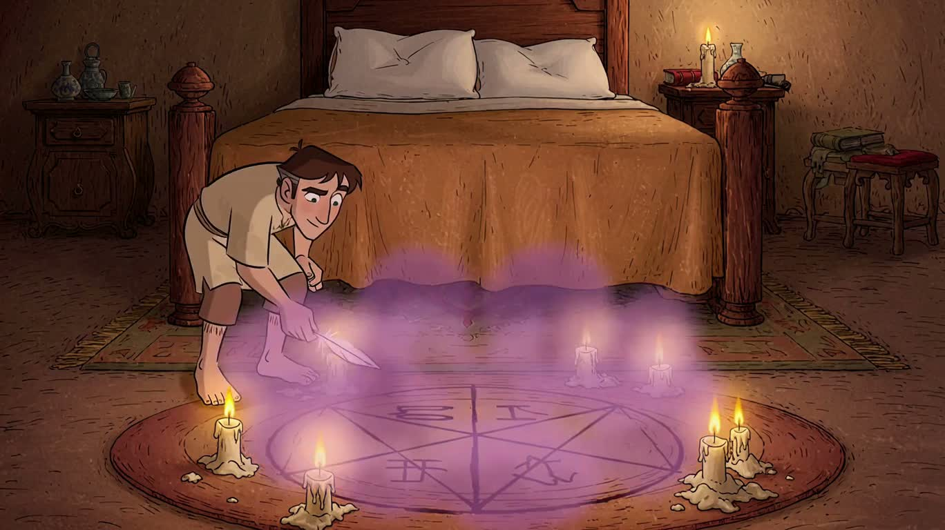 Chiếc lông khiến thần Anubis mất bình tĩnh