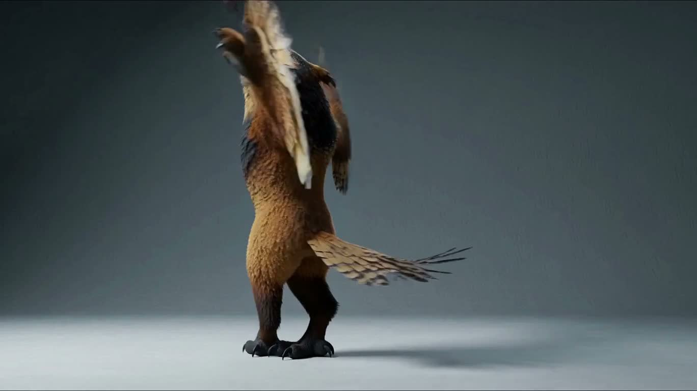 Realistic Owl Bear Dancer