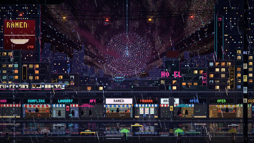 像素艺术动画展示 — AI video creation