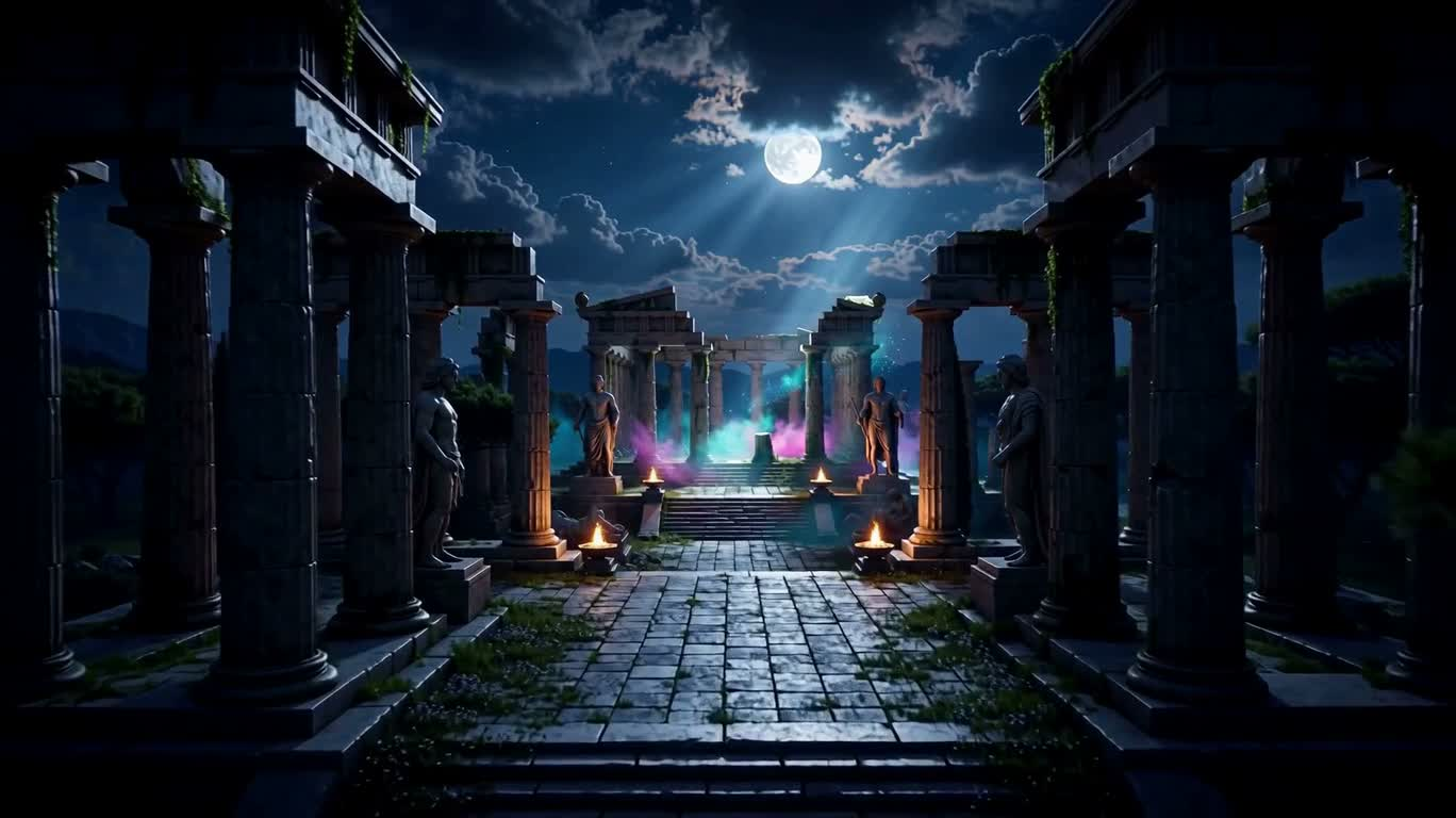 星夜希腊遗迹幻境
