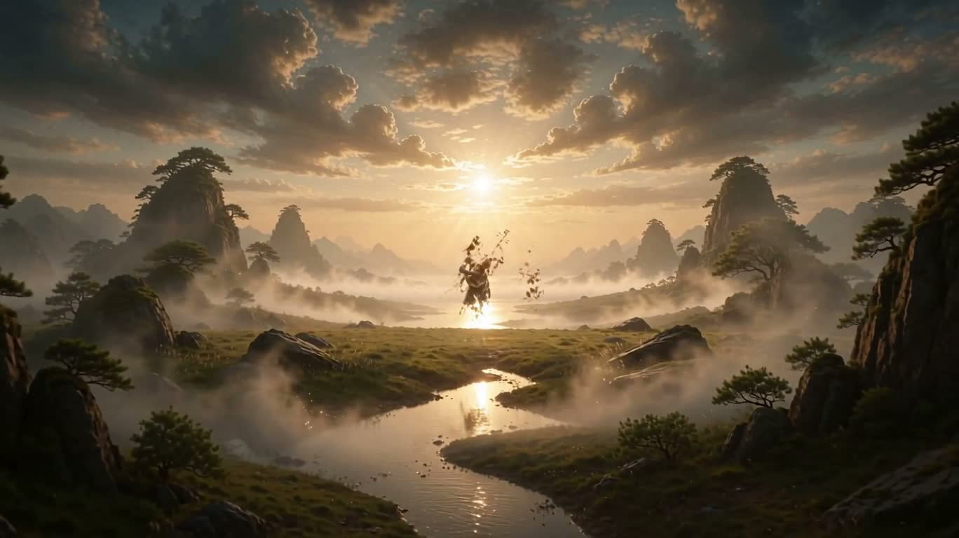 晨曦和弦：缪斯之歌 — AI video creation