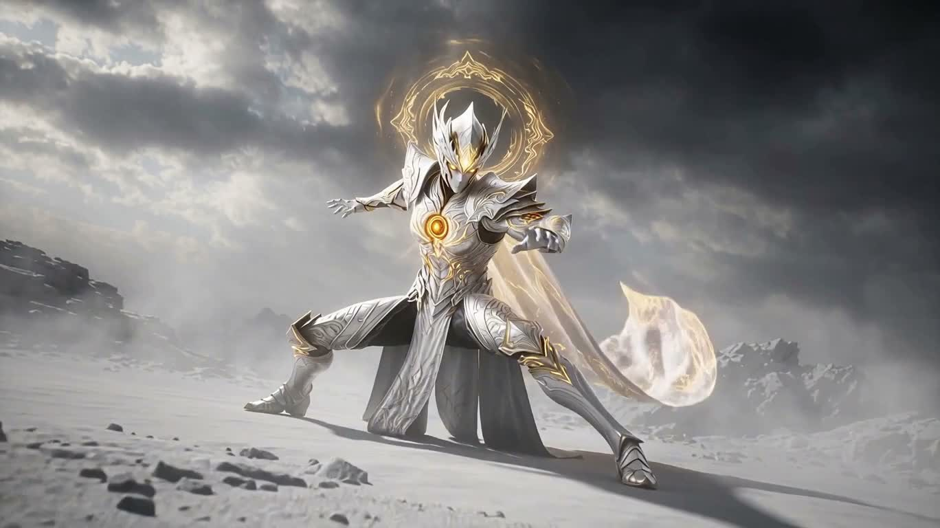 天穹圣武:黄金能量突袭 — AI video creation
