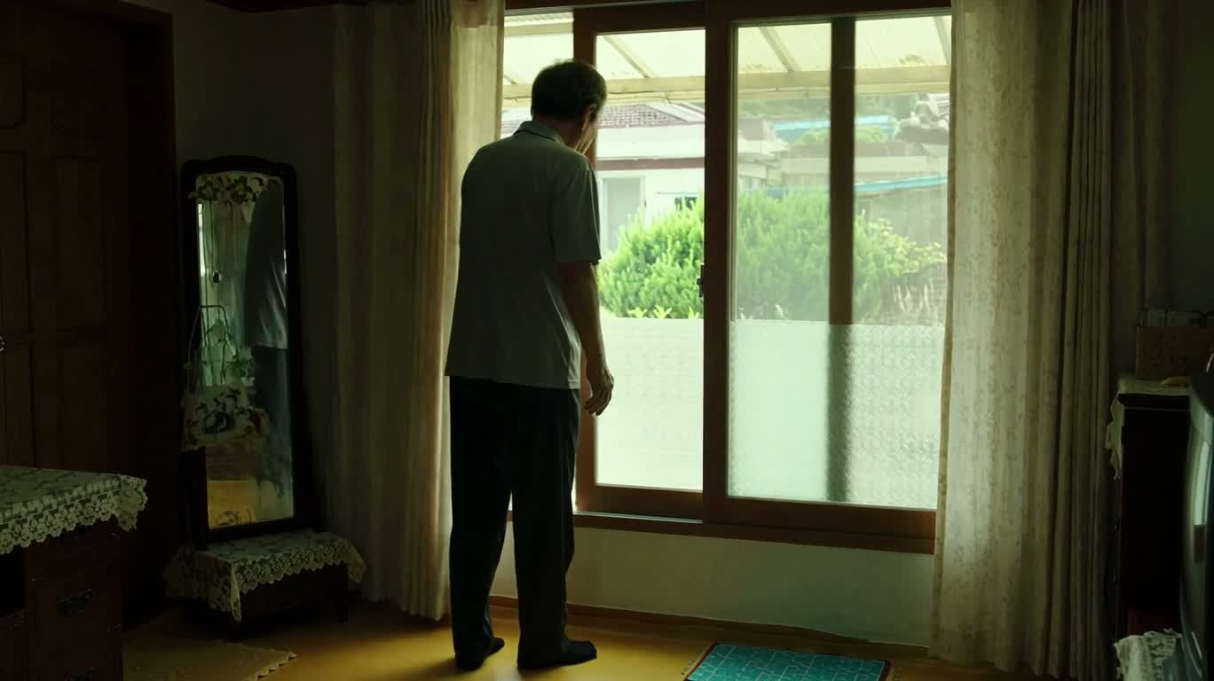 韩国爷爷的宁静早晨 — AI video creation