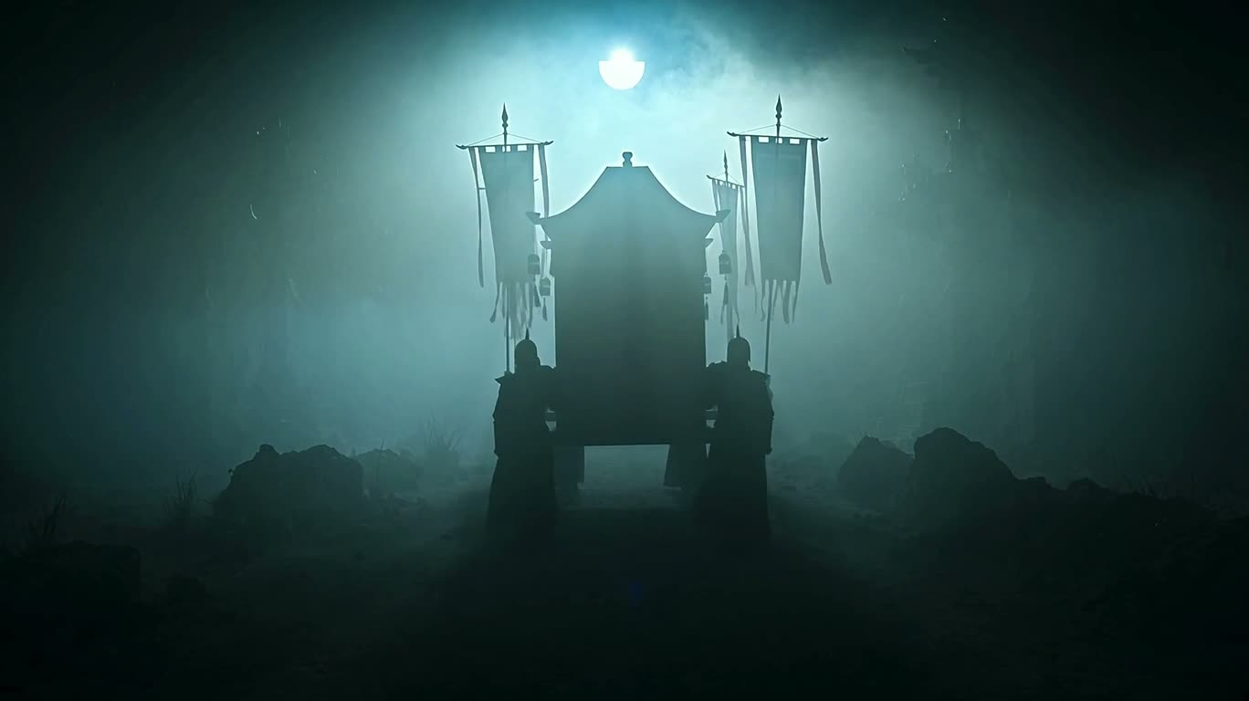 迷雾红轿：幽影来客 — AI video creation