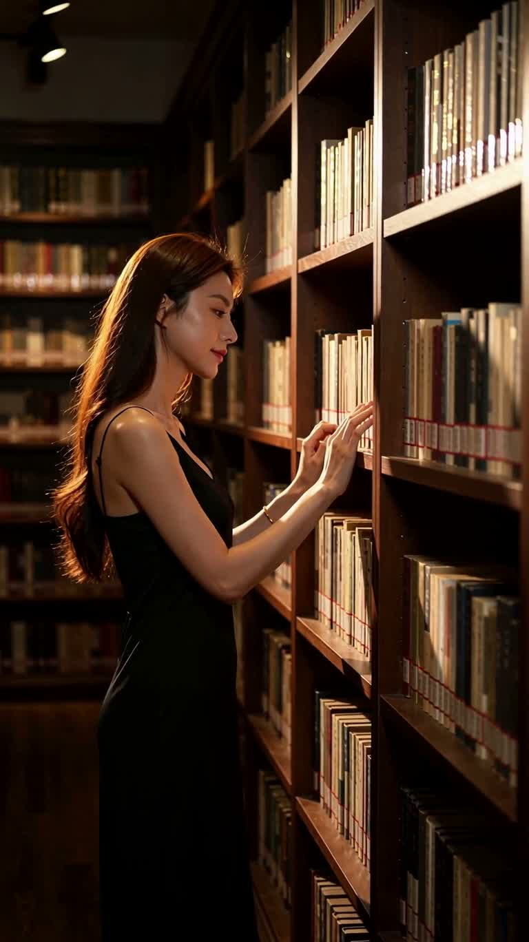 旧书店寻书时刻 — AI video creation