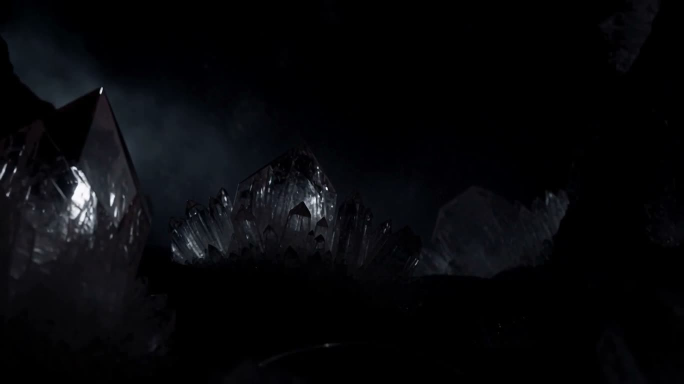 Floating Running Shoe in a Geode Bubble — AI video creation