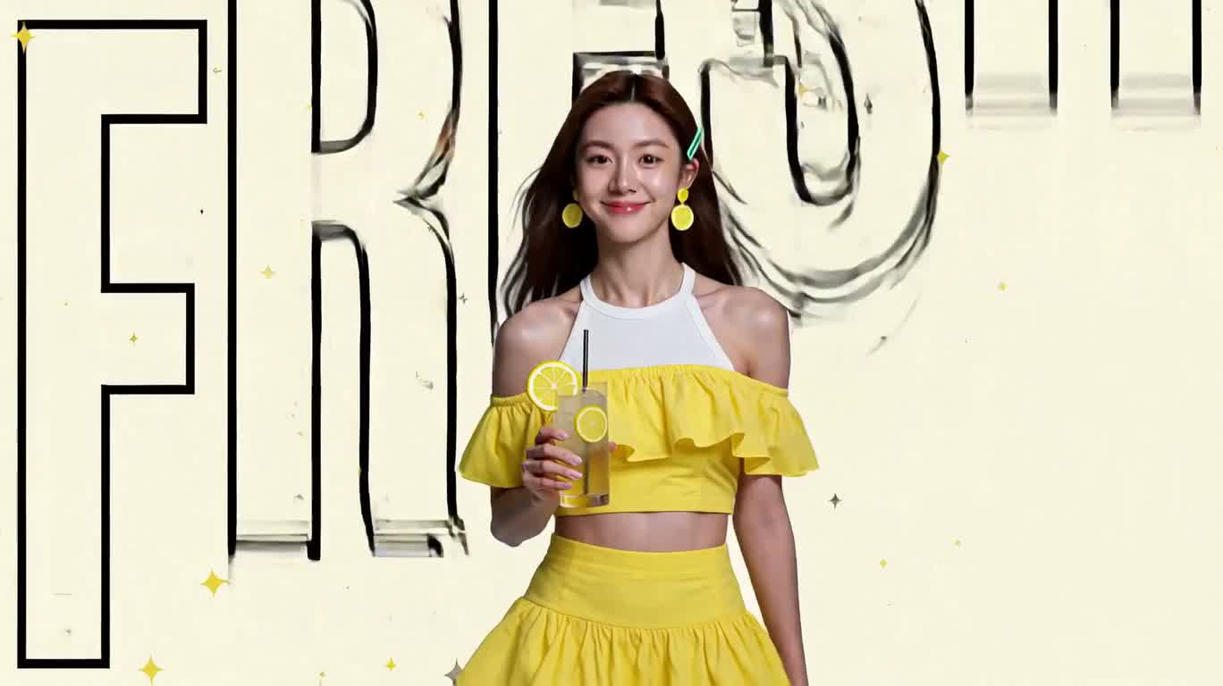 Khoảnh khắc vàng của cô gái chanh — AI video creation
