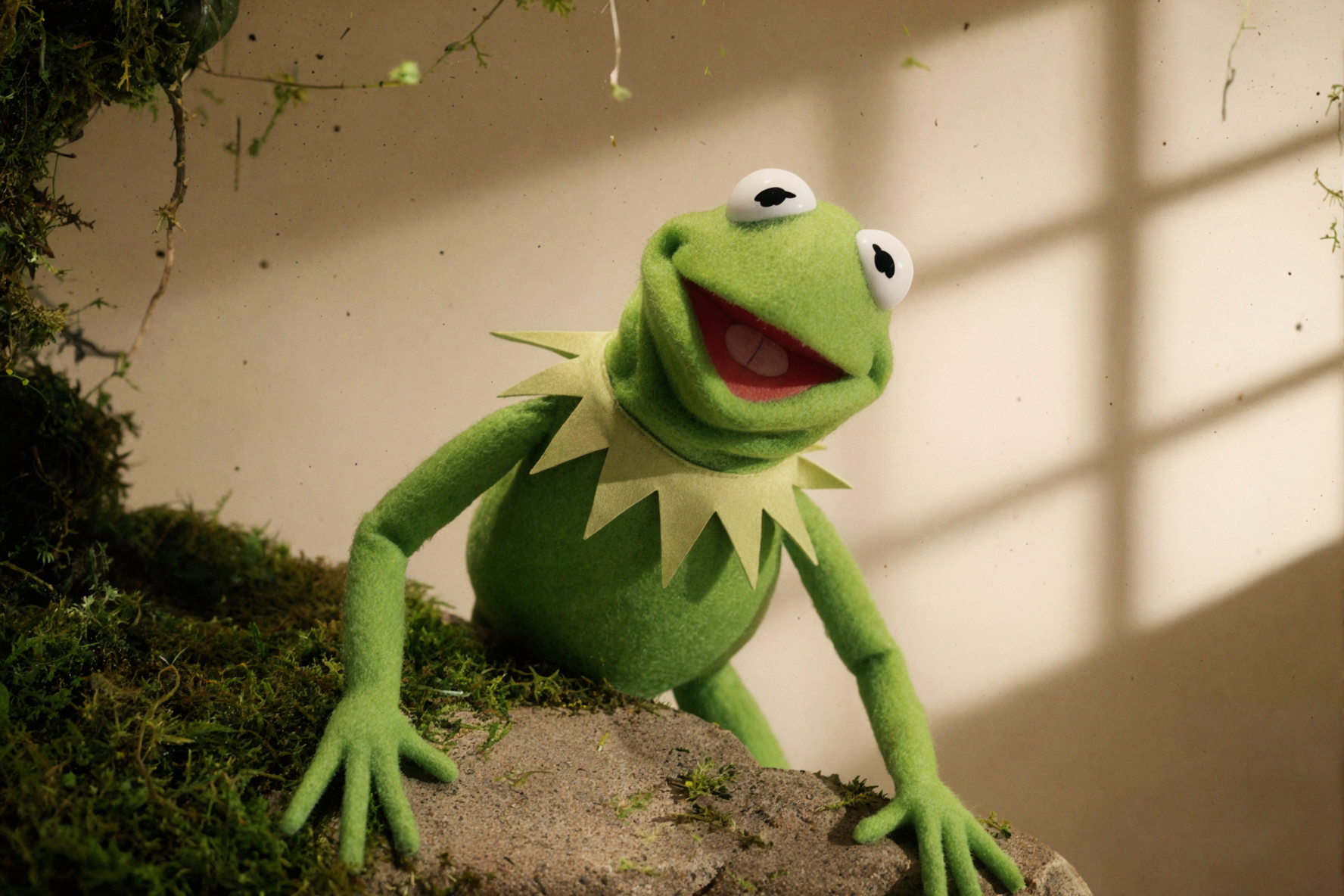 Kermit · L'ascension acharnée · Portrait grand format — AI image creation