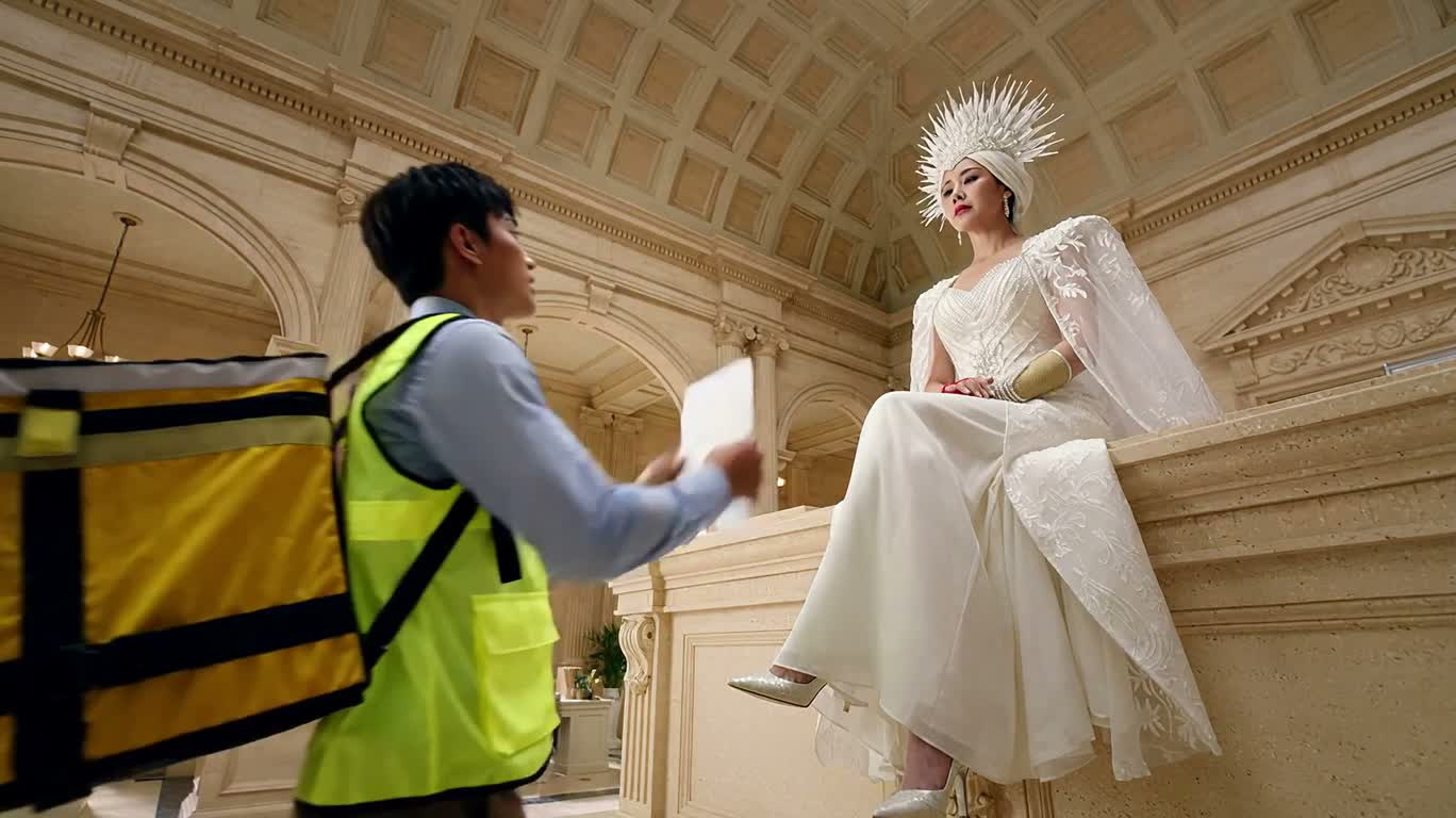 A Whimsical Delivery in the Fantasy Hall