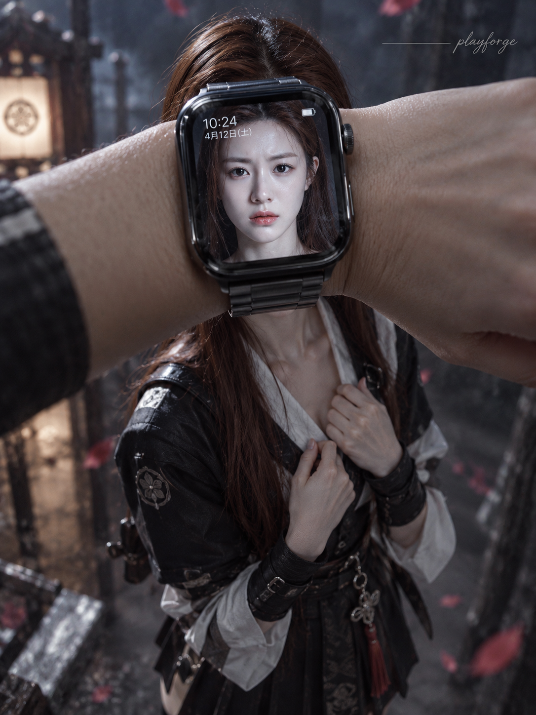 Apple Watch屏幕第二面孔成年COS电影肖像