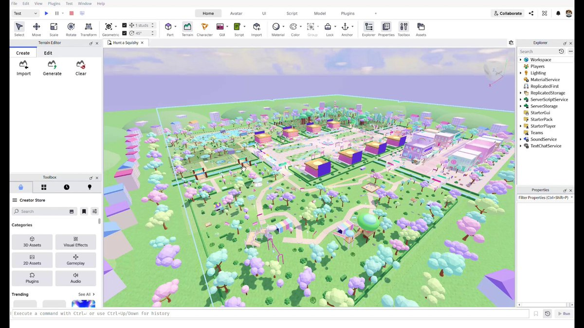 亲子共创的Roblox解压玩具游戏