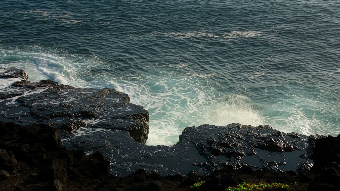 海岸喷潮