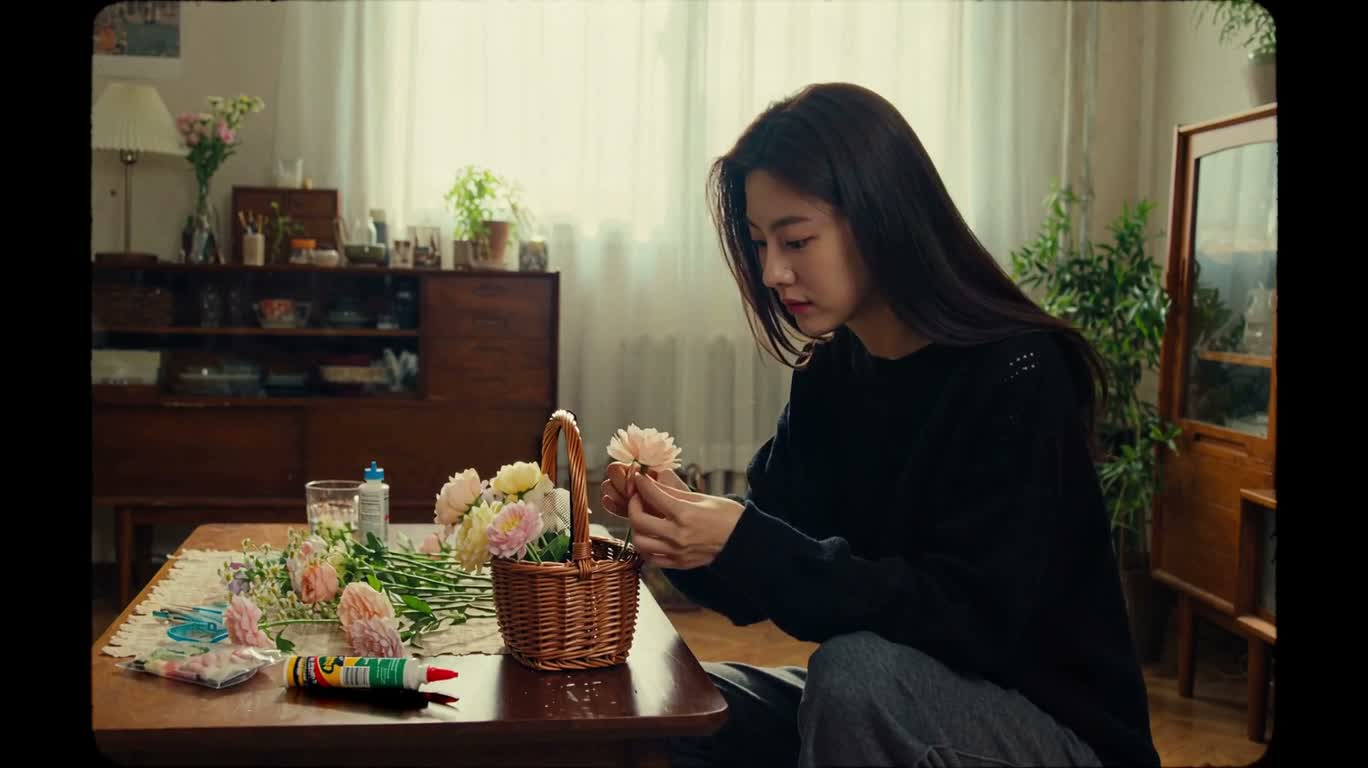 午后花篮手作时光 — AI video creation