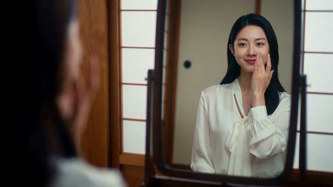 Publicité japonaise pour sérum de soin — AI video creation