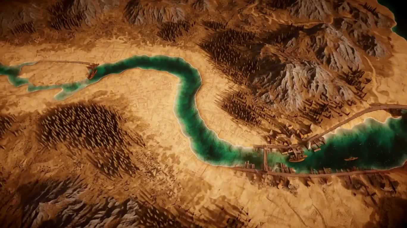 齿轮王国地图长镜头 — AI video creation